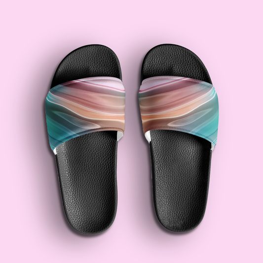 Women's Caramel Rainbow slides