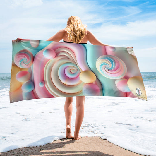 Beach Towel Marshmallow Land