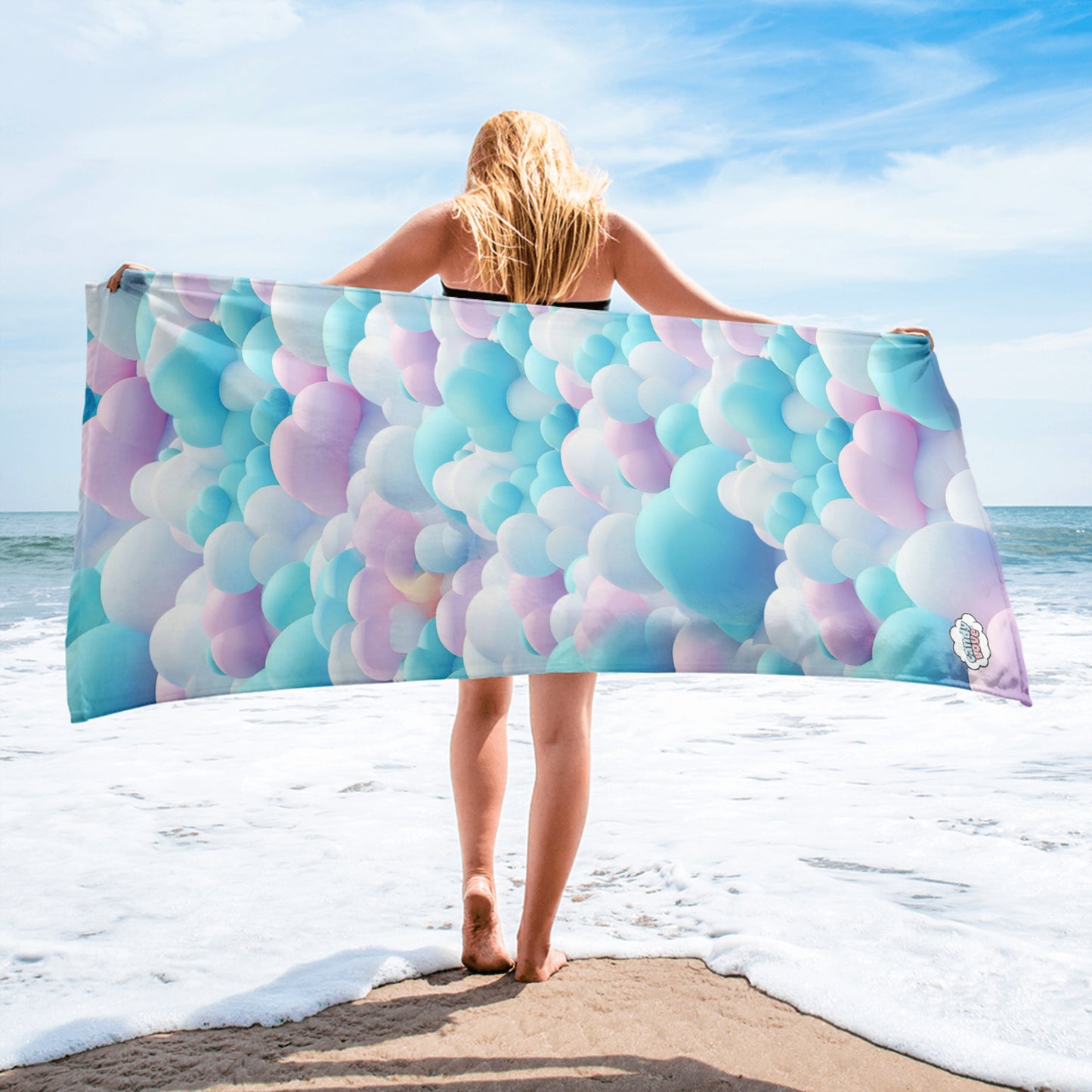 Beach Towel Sweet Clouds