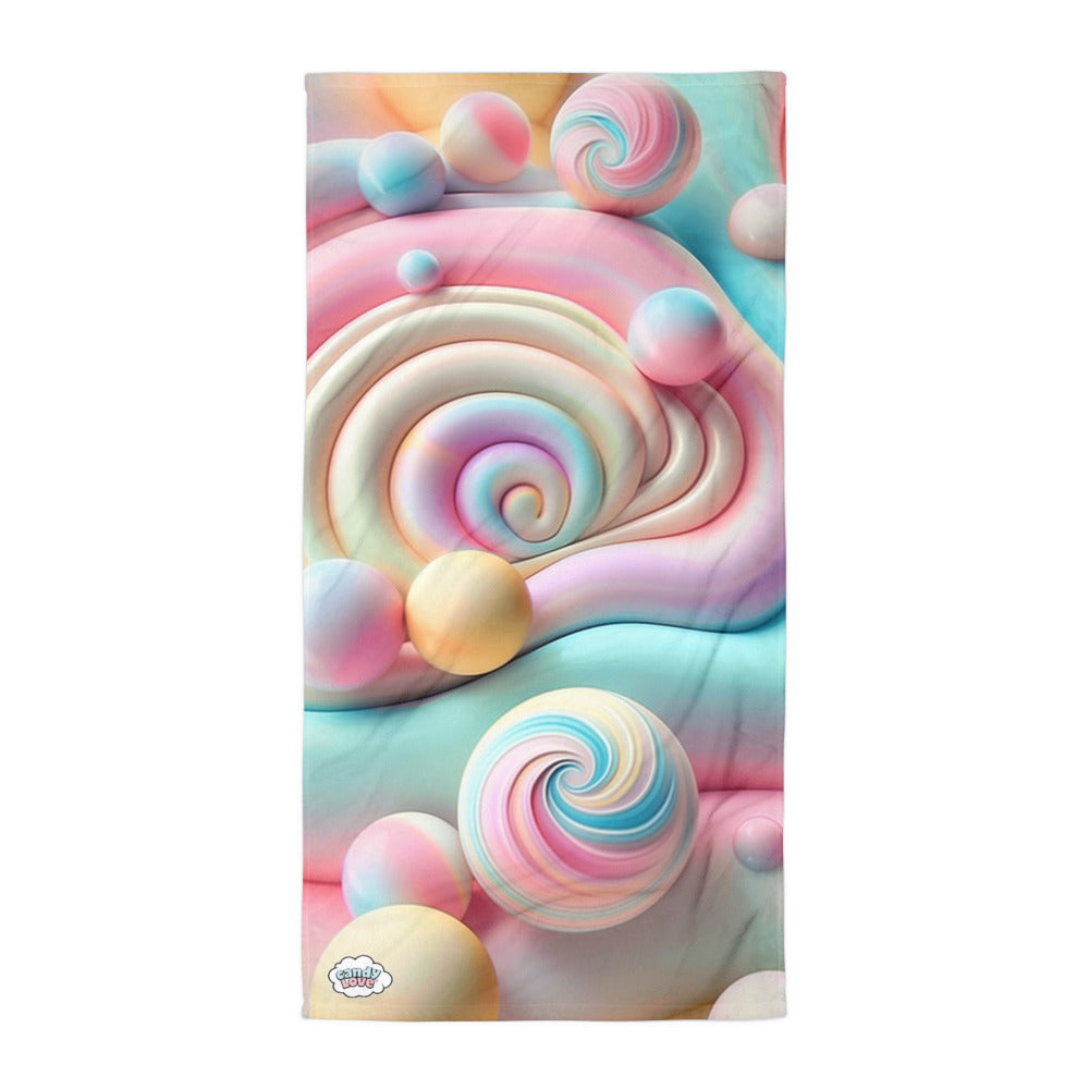 Beach Towel Marshmallow Land