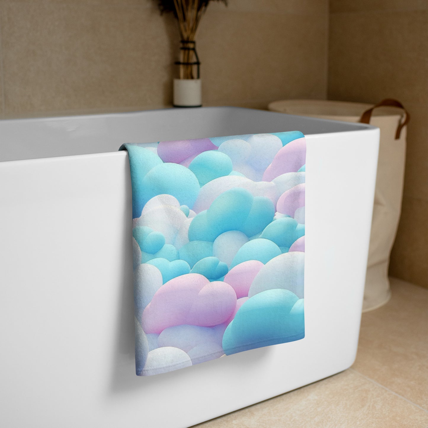 Beach Towel Sweet Clouds