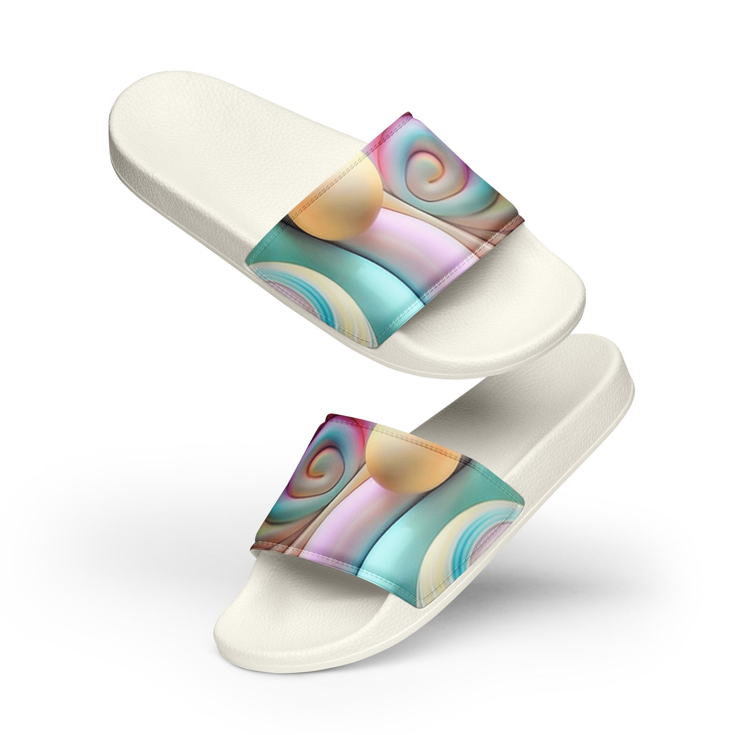 Women's Marshmallow Land slides